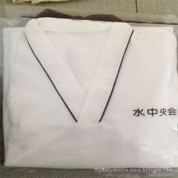 Fashion Comfortable Wholesale Waffle Custom Bathrobe